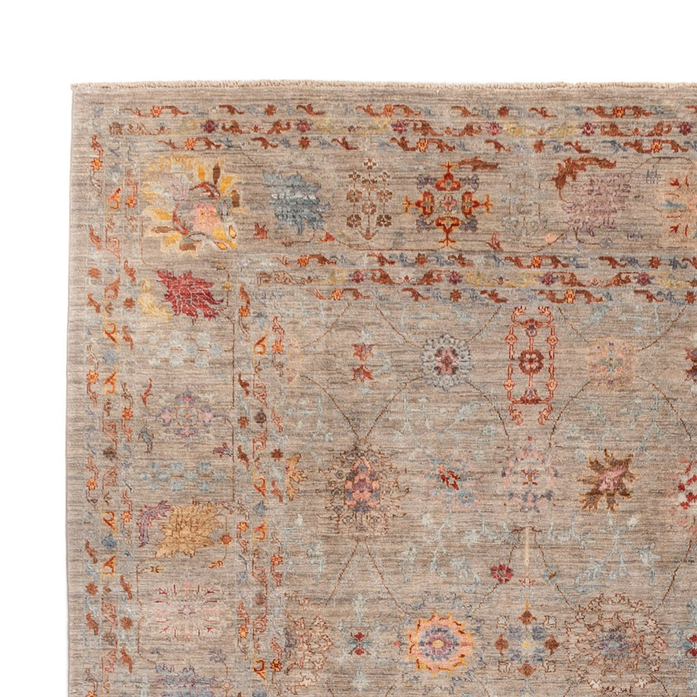 Ziegler Teppich - Ariana - 376 x 270 cm - dunkelbeige