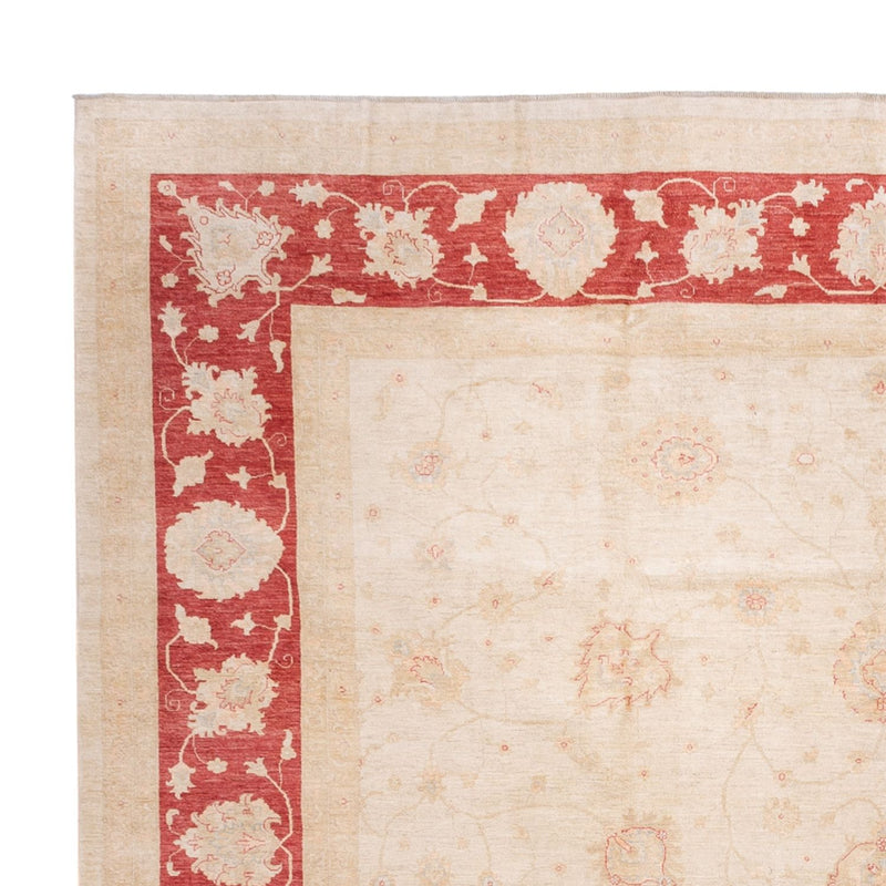 Ziegler Teppich - 689 x 402 cm - beige