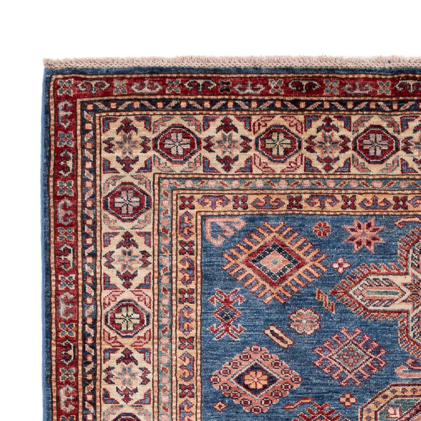 Ziegler Teppich - Kazak - 217 x 153 cm - dunkelblau