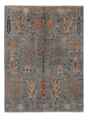 Ziegler Teppich - Ariana - 242 x 180 cm - dunkelblau