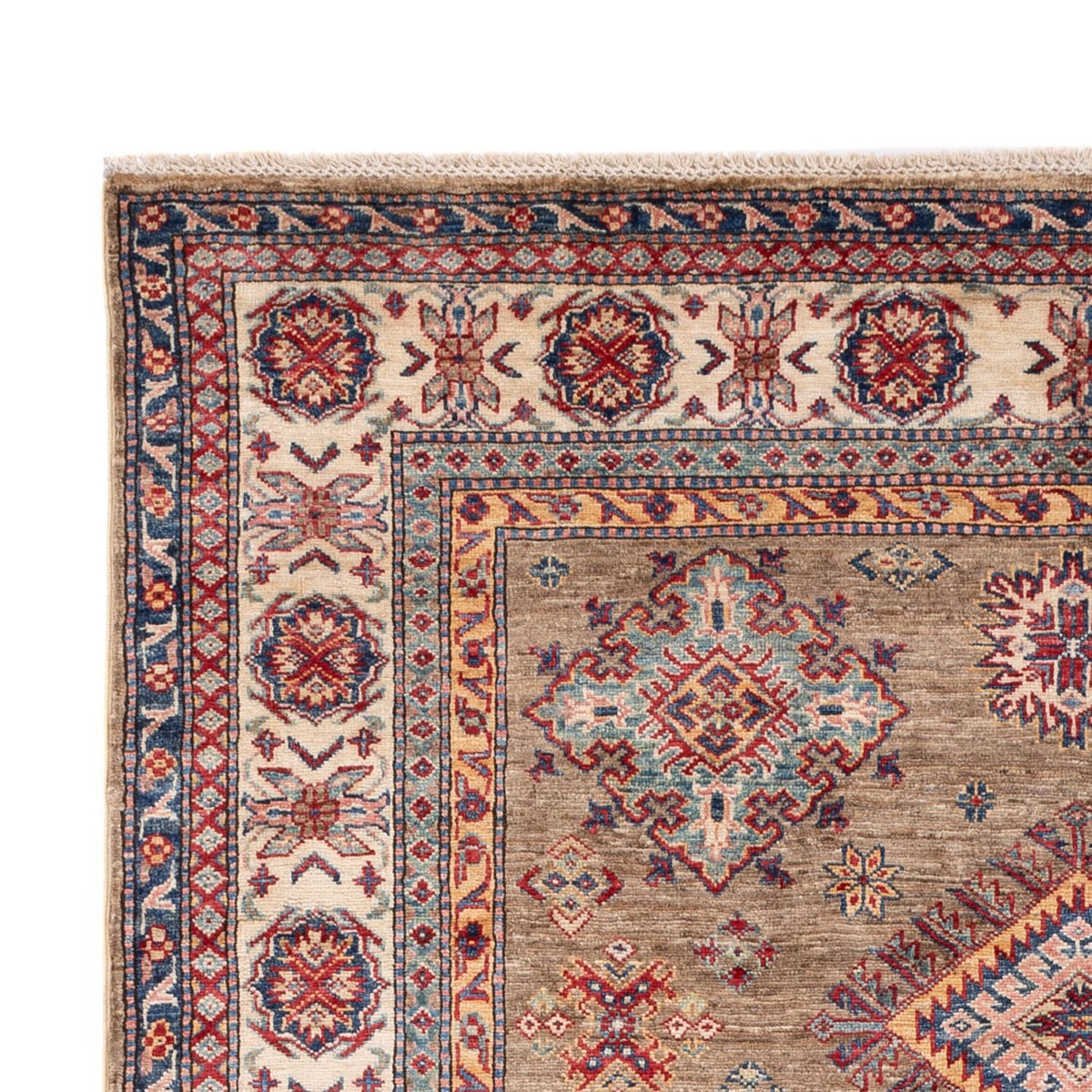 Ziegler Teppich - Kazak - 249 x 167 cm - dunkelbeige