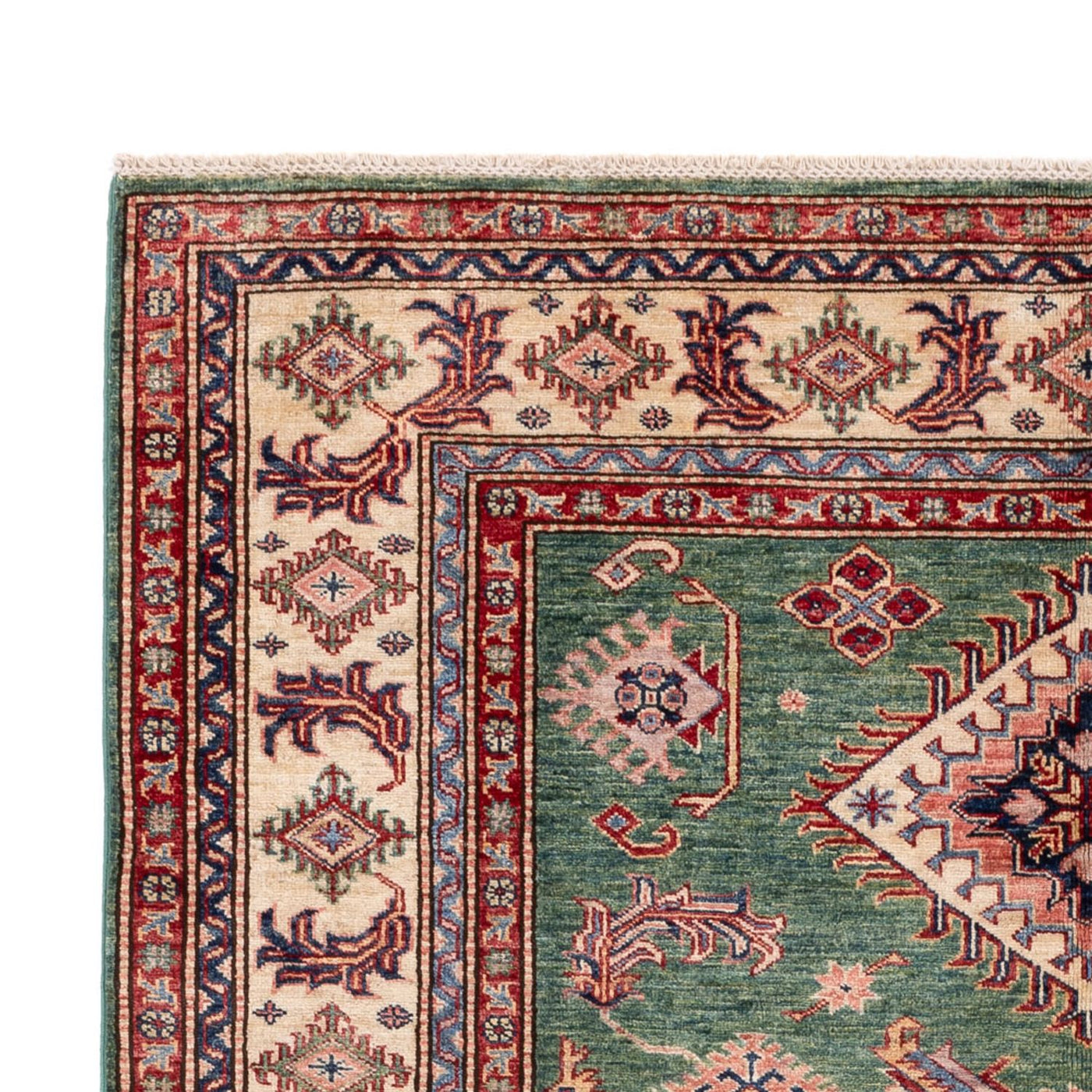 Ziegler Teppich - Kazak - 238 x 169 cm - grün