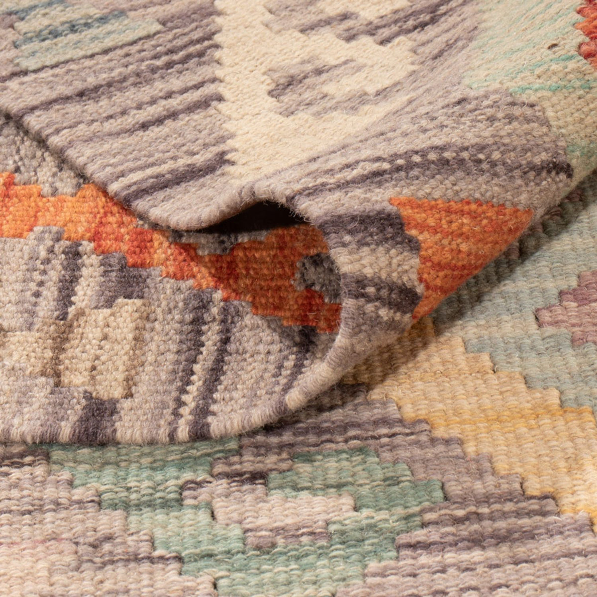 Kelim Teppich - Splash - 292 x 197 cm - mehrfarbig