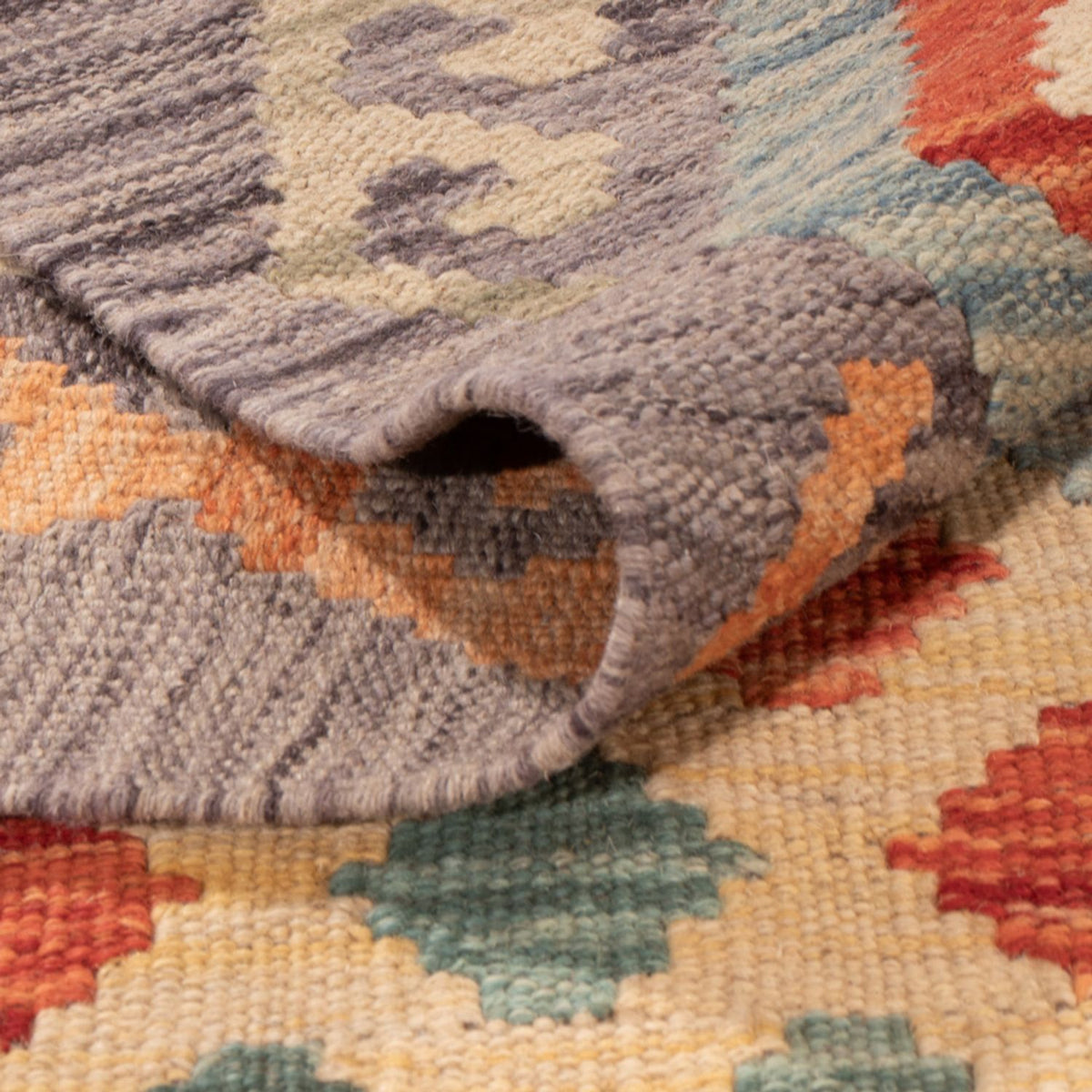 Kelim Teppich - Splash - 293 x 193 cm - mehrfarbig