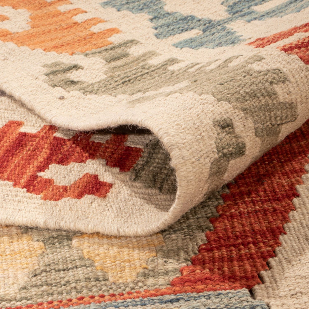 Kelim Teppich - Splash - 310 x 193 cm - mehrfarbig