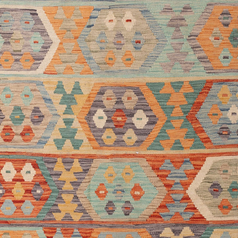 Kelim Teppich - Splash - 300 x 203 cm - mehrfarbig