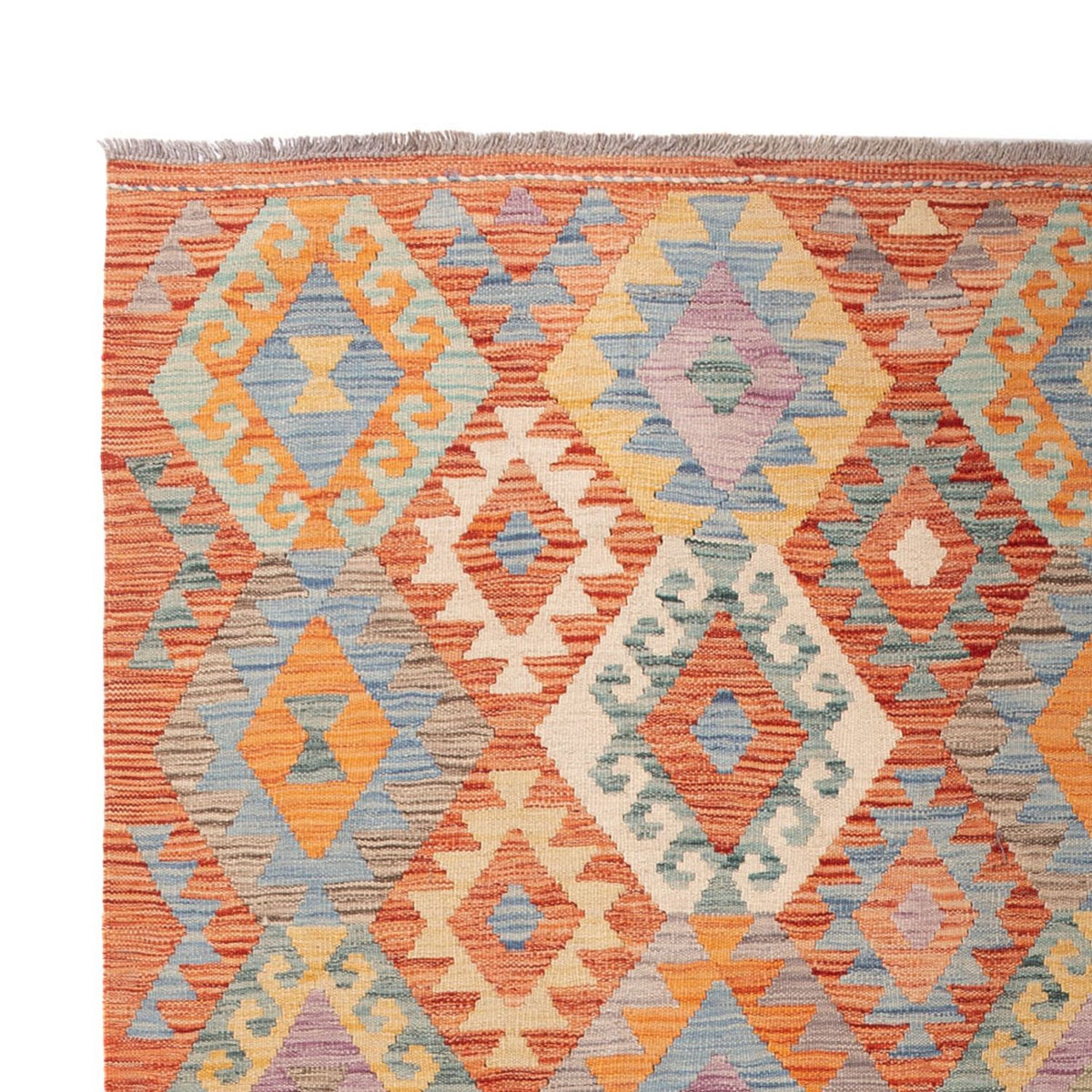 Kelim Teppich - Splash - 297 x 199 cm - mehrfarbig