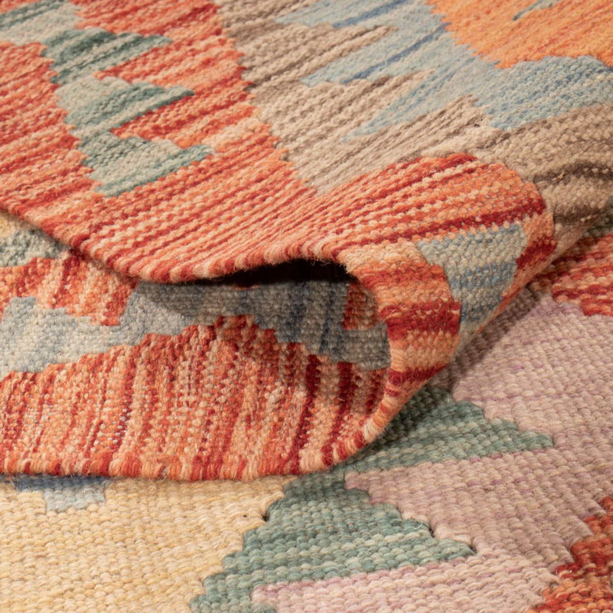 Kelim Teppich - Splash - 297 x 199 cm - mehrfarbig