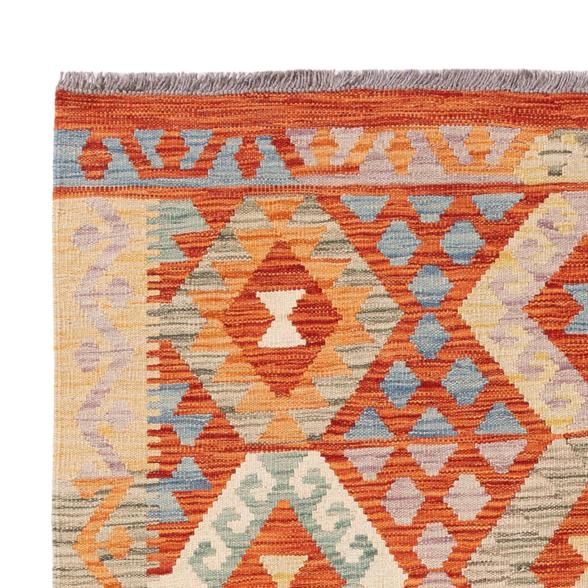 Kelim Teppich - Splash - 176 x 125 cm - mehrfarbig