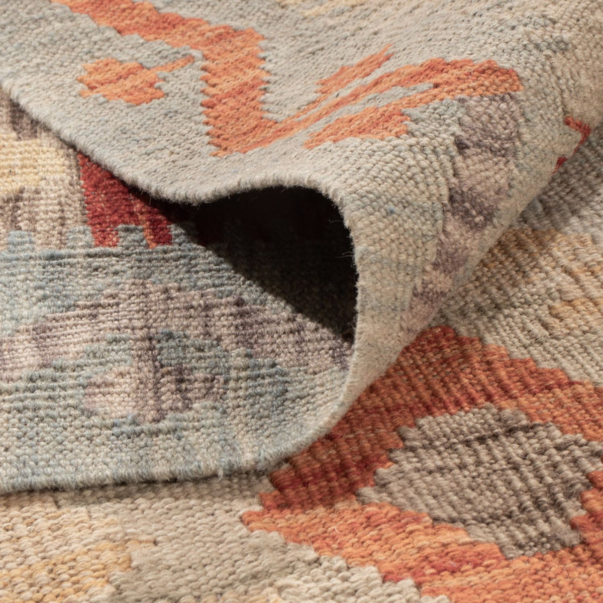 Kelim Teppich - Splash - 173 x 127 cm - mehrfarbig