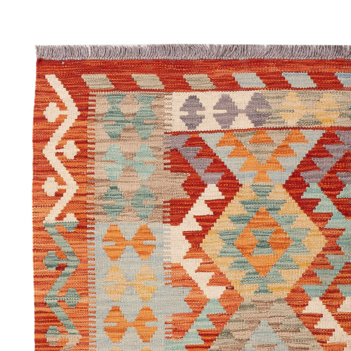 Kelim Teppich - Splash - 171 x 129 cm - mehrfarbig