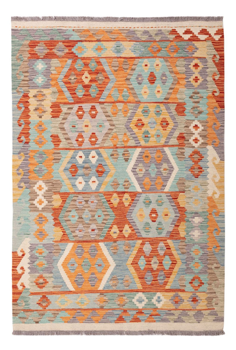 Kelim Teppich - Splash - 177 x 125 cm - mehrfarbig