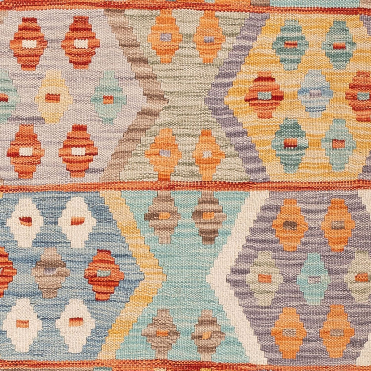 Kelim Teppich - Splash - 177 x 125 cm - mehrfarbig