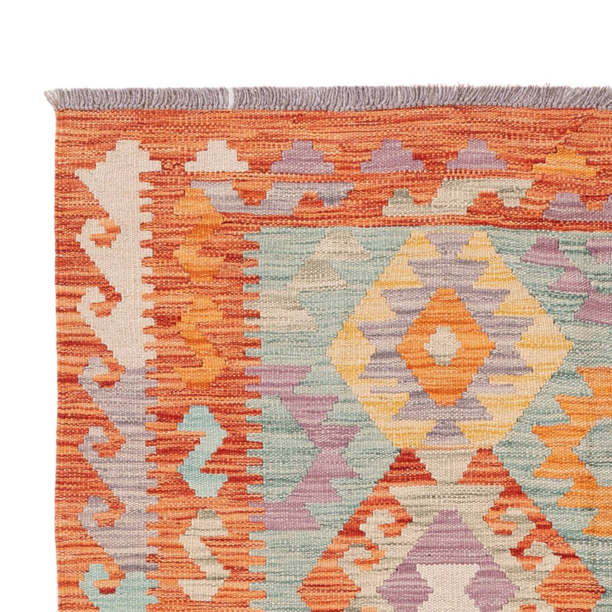 Kelim Teppich - Splash - 178 x 128 cm - mehrfarbig