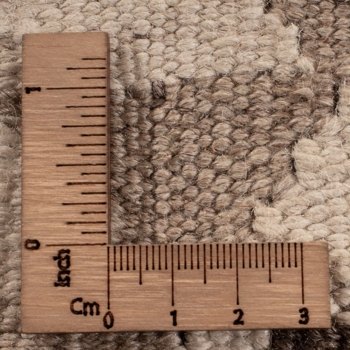 Kelim Teppich - Splash - 290 x 202 cm - hellgrau