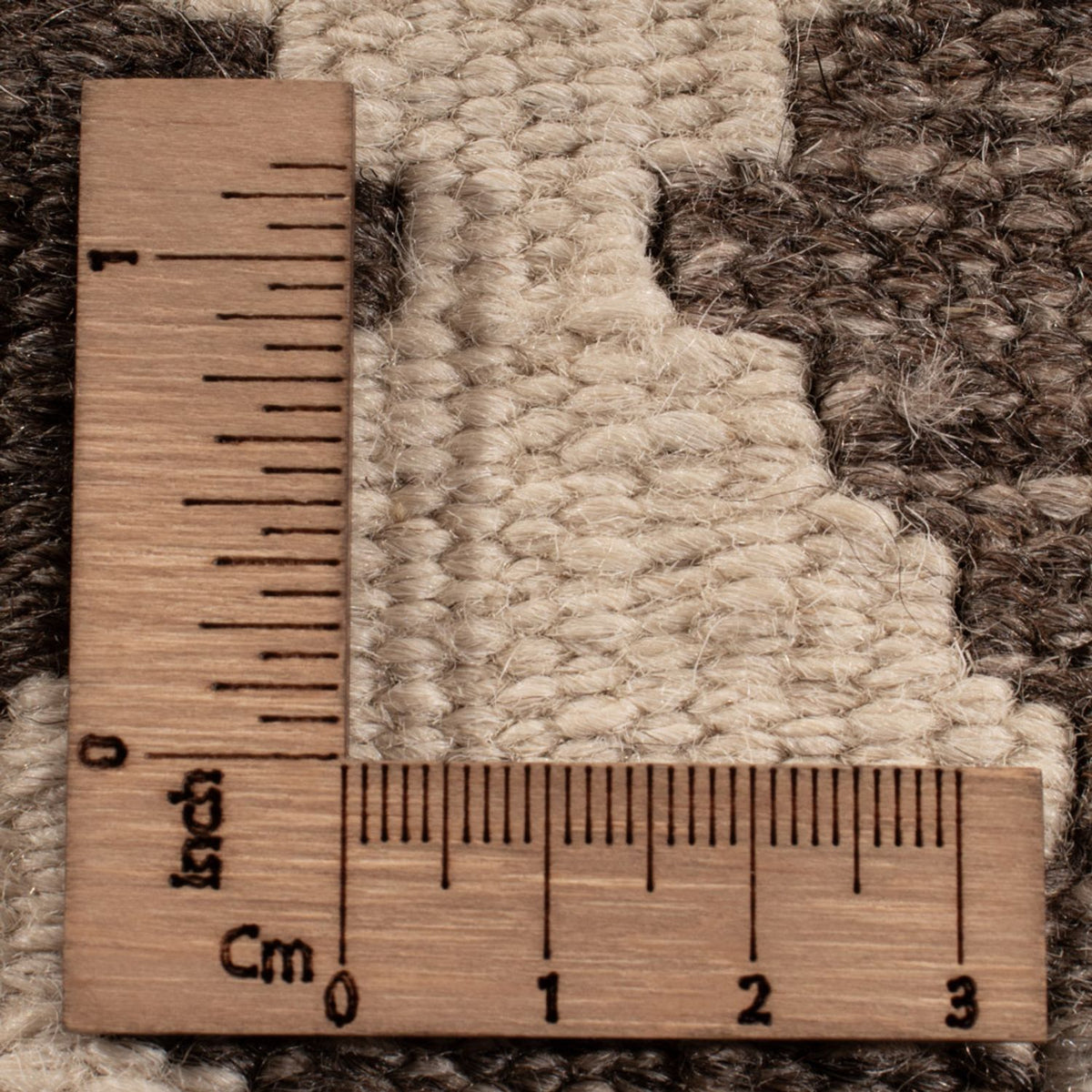 Kelim Teppich - Splash - 293 x 198 cm - hellgrau