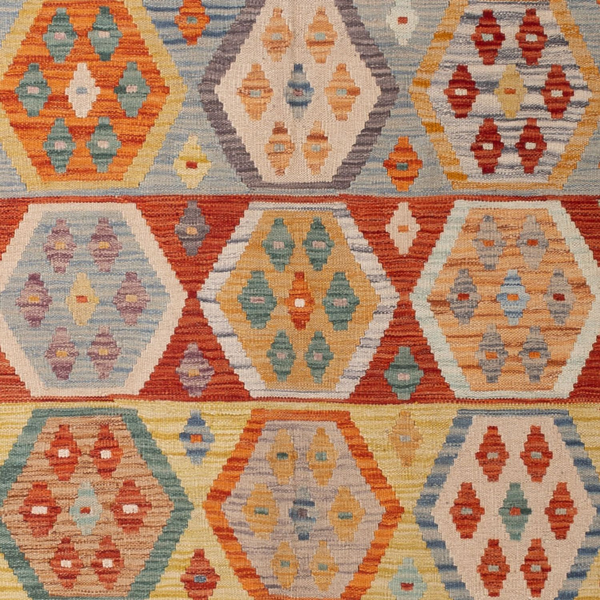 Kelim Teppich - Splash - 305 x 200 cm - mehrfarbig