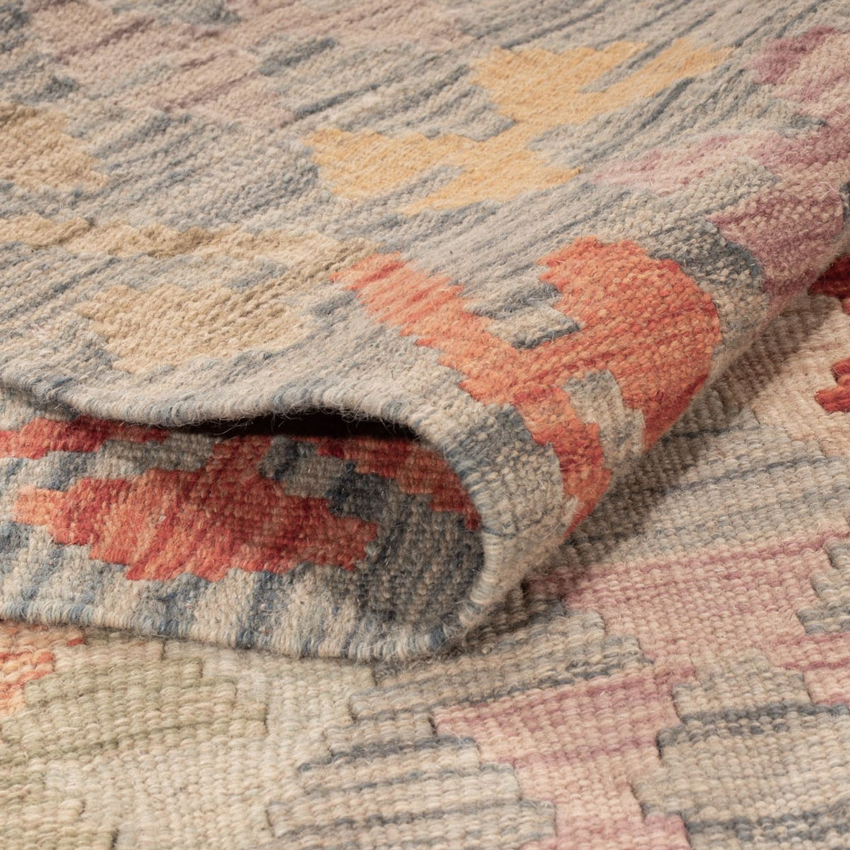 Kelim Teppich - Splash - 184 x 122 cm - mehrfarbig