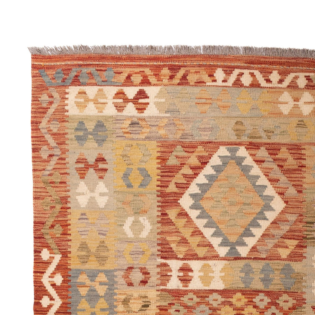 Kelim Teppich - Splash - 287 x 191 cm - mehrfarbig