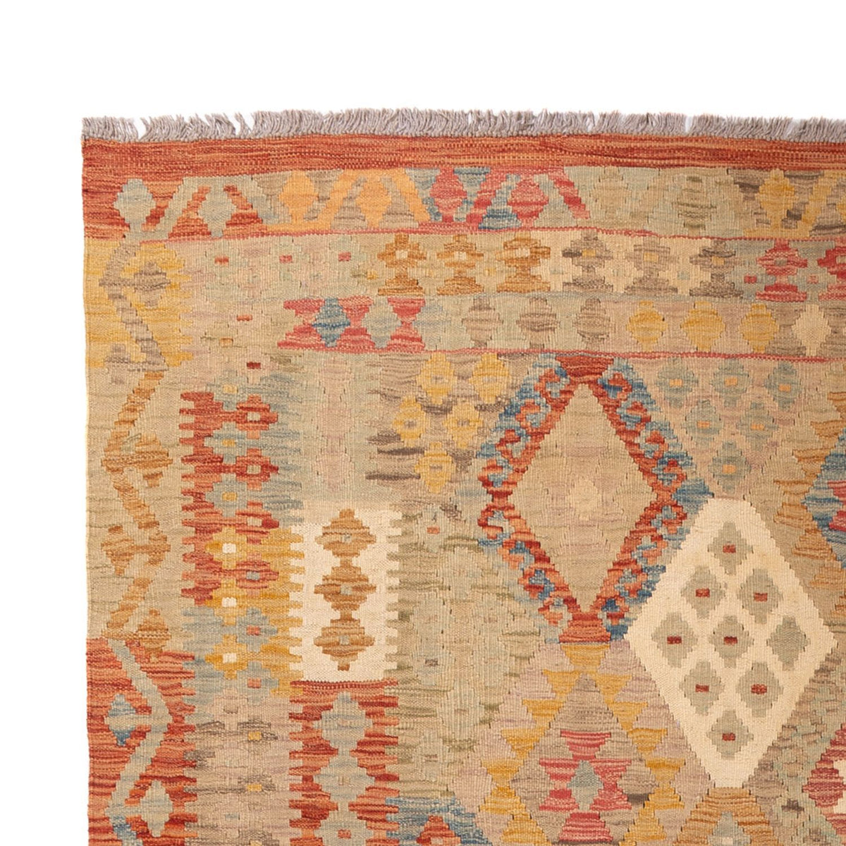 Kelim Teppich - Splash - 301 x 199 cm - mehrfarbig