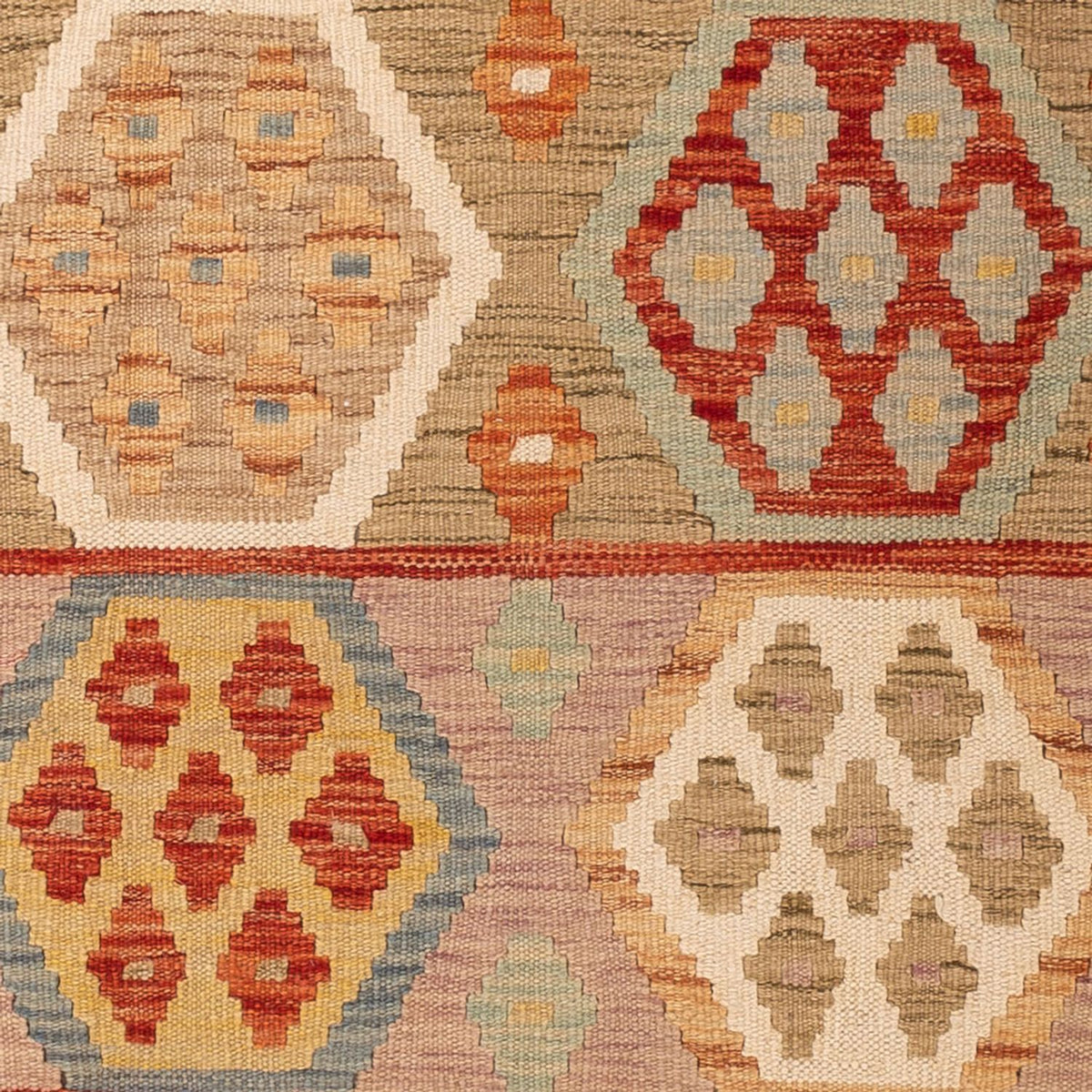 Kelim Teppich - Splash - 185 x 122 cm - mehrfarbig