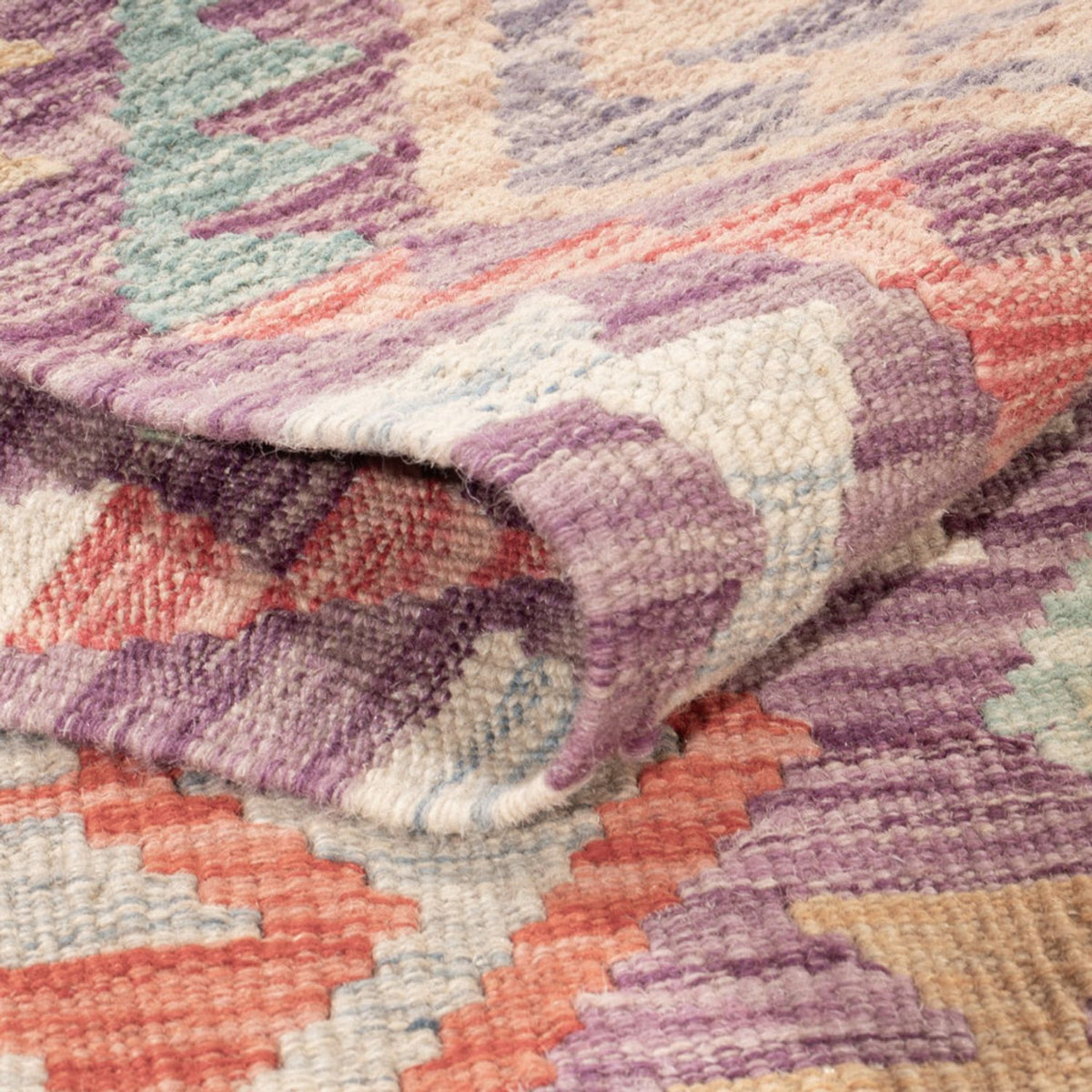 Kelim Teppich - Splash - 172 x 122 cm - mehrfarbig