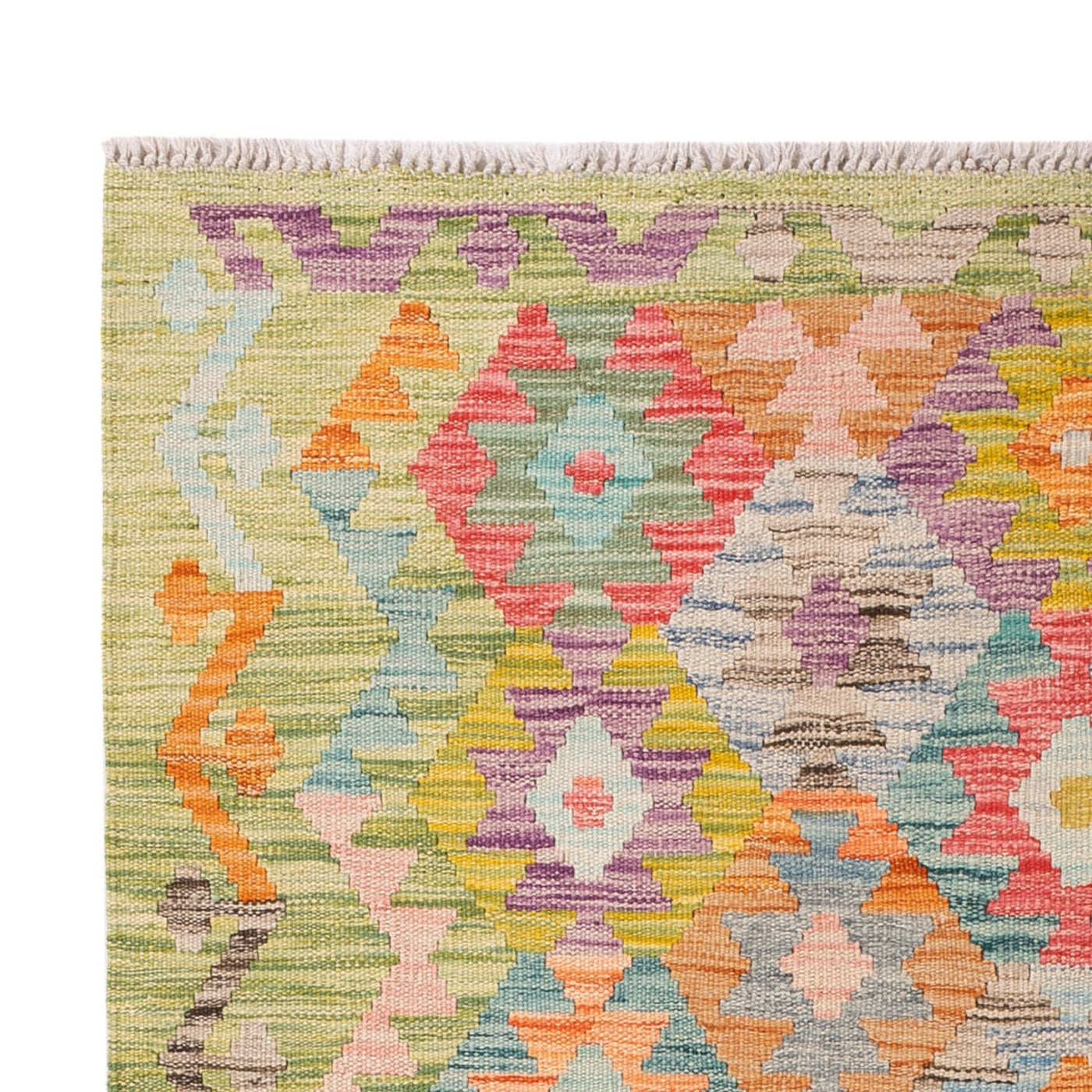 Kelim Teppich - Splash - 181 x 120 cm - mehrfarbig