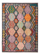 Kelim Teppich - Splash - 180 x 136 cm - mehrfarbig