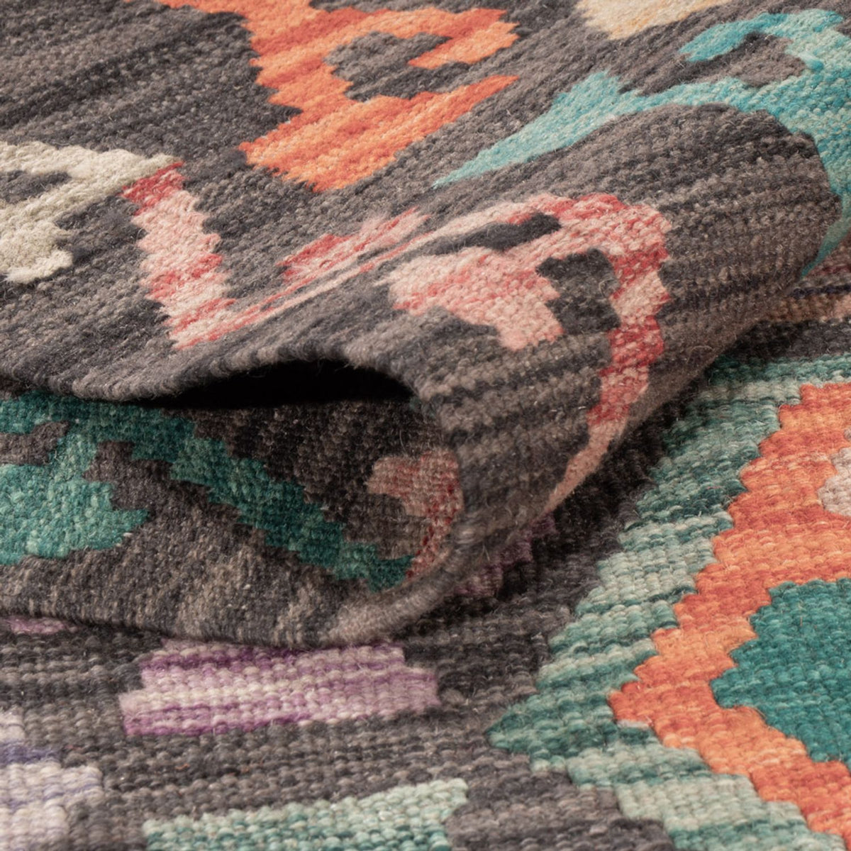 Kelim Teppich - Splash - 180 x 127 cm - mehrfarbig