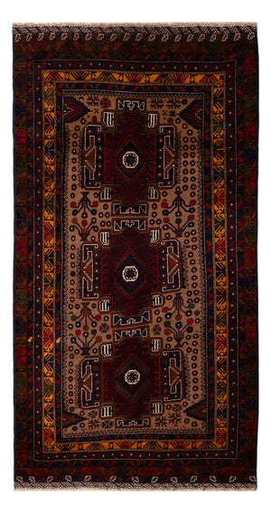 Läufer Belutsch - 209 x 107 cm - rost