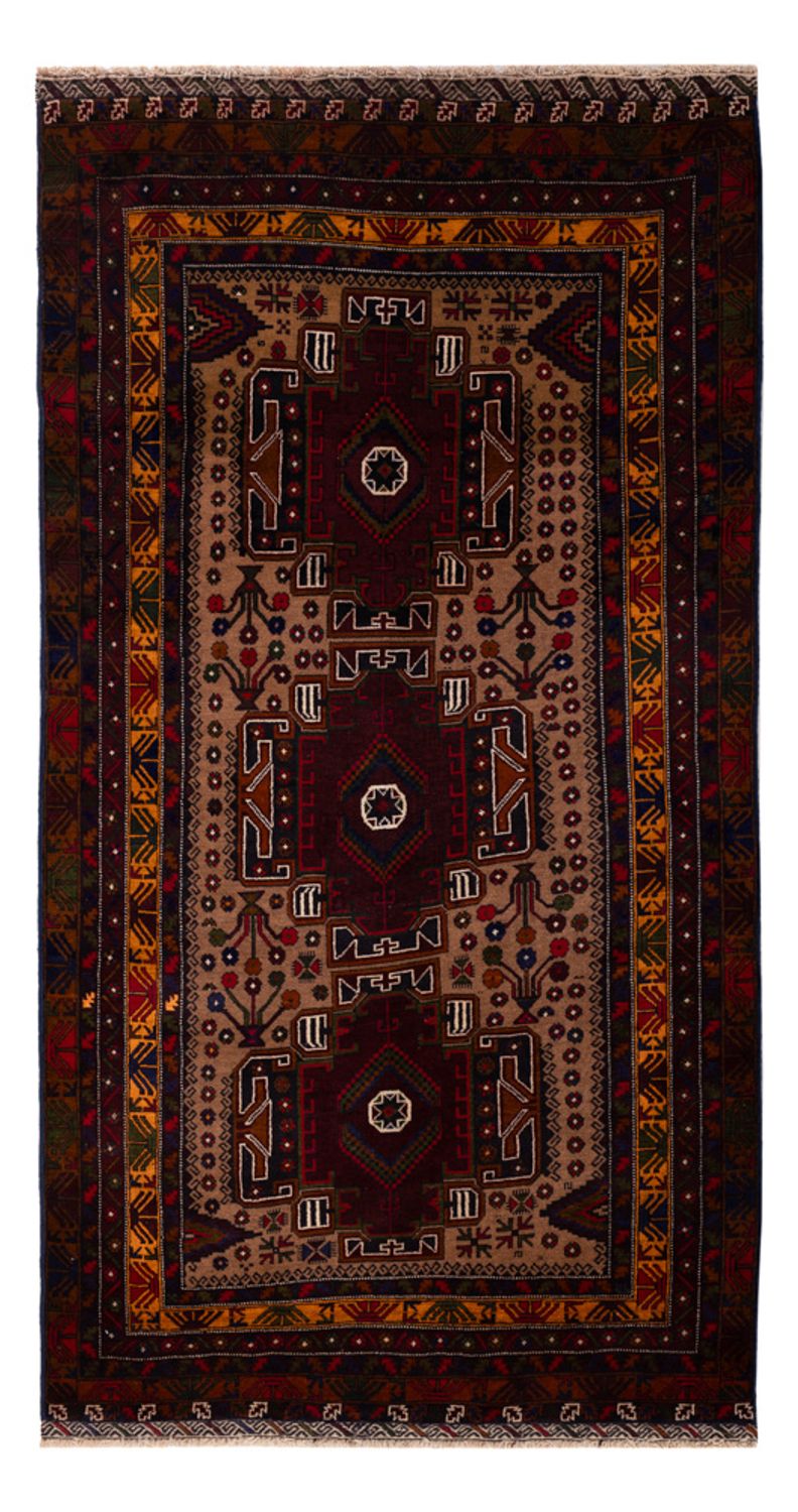 Läufer Belutsch - 209 x 107 cm - rost