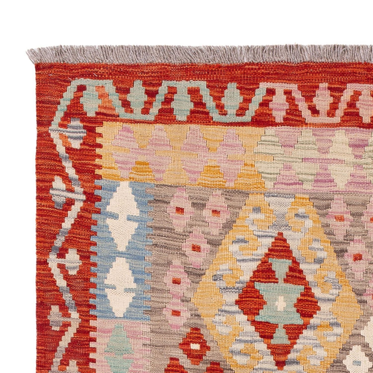 Kelim Teppich - Splash - 176 x 118 cm - mehrfarbig