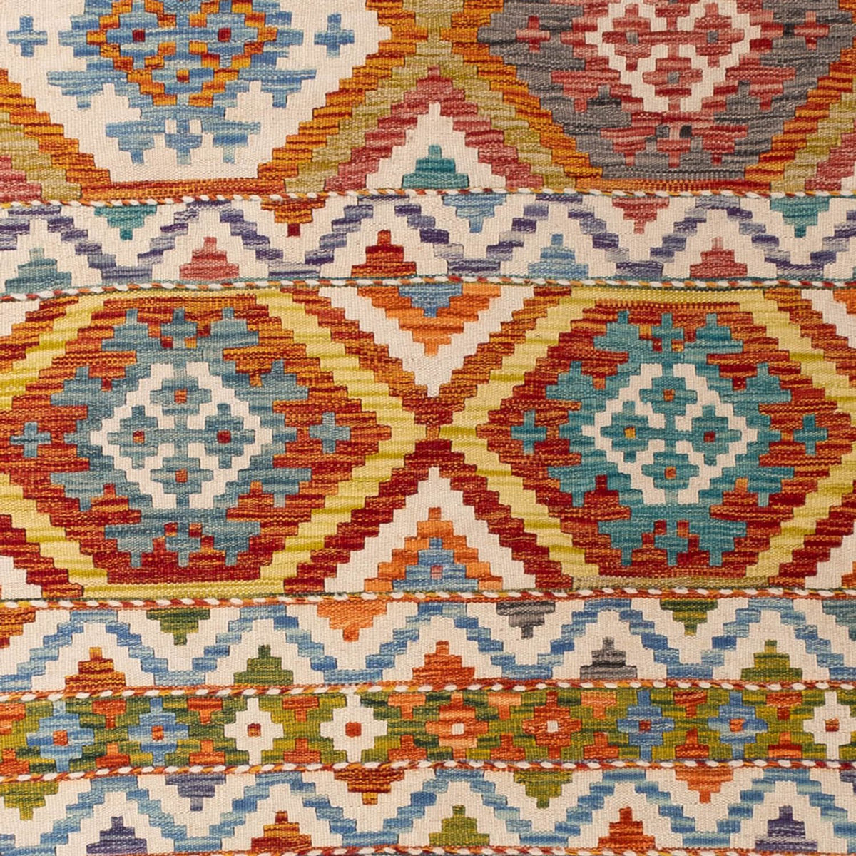 Kelim Teppich - Splash - 304 x 209 cm - mehrfarbig