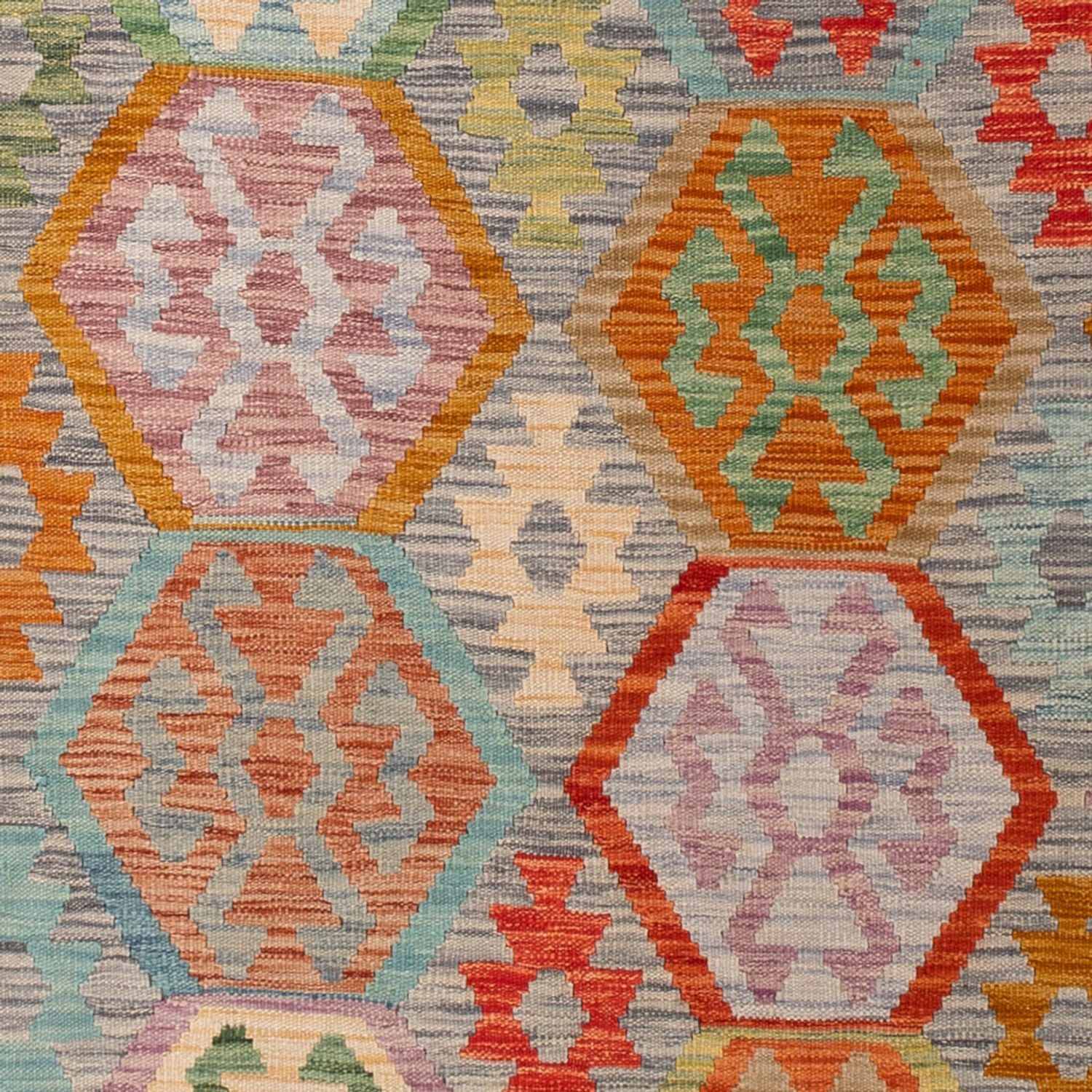 Kelim Teppich - Splash - 294 x 202 cm - mehrfarbig
