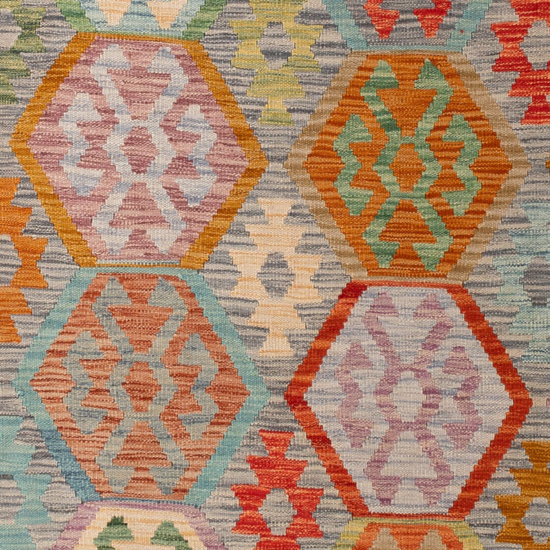 Kelim Teppich - Splash - 294 x 202 cm - mehrfarbig