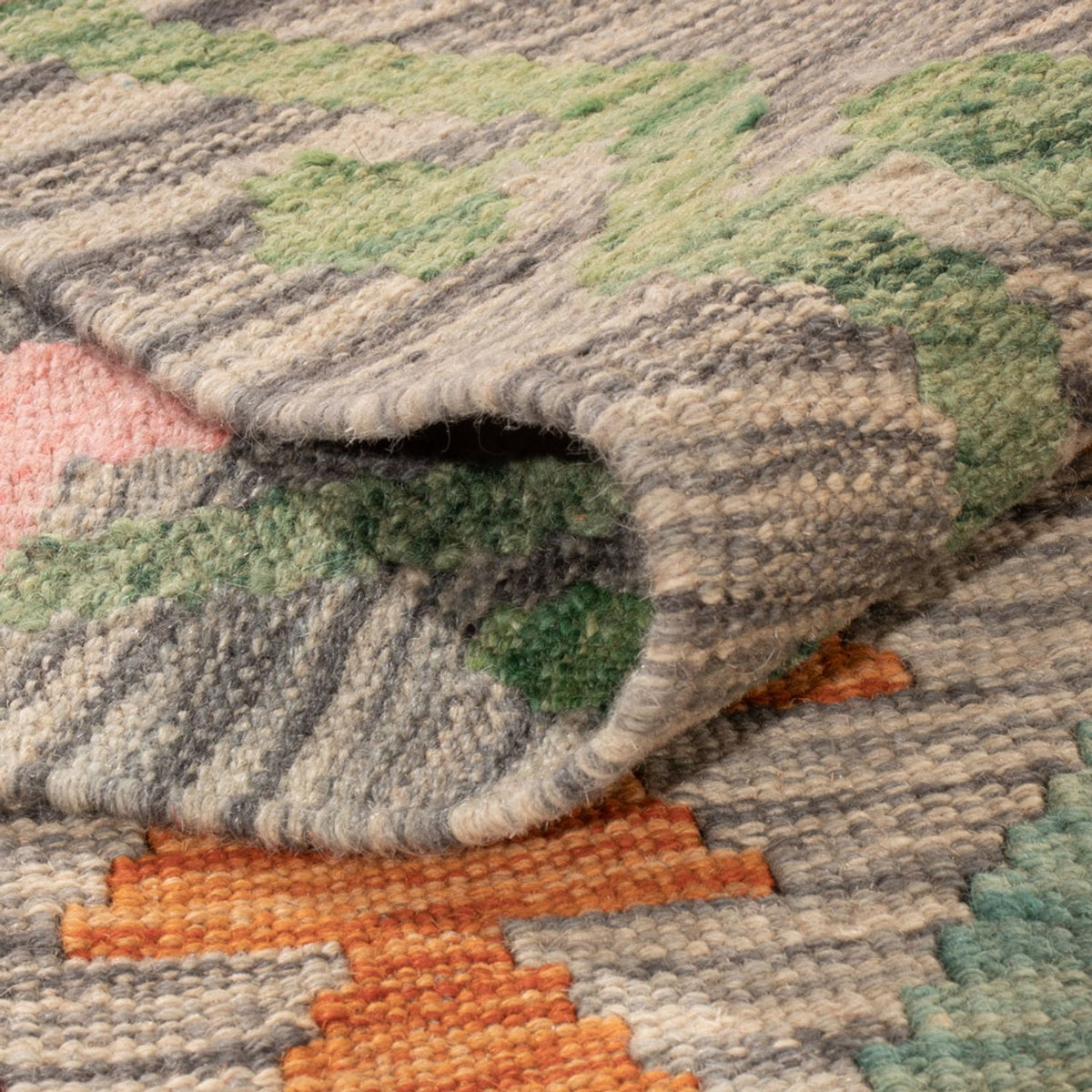 Kelim Teppich - Splash - 294 x 202 cm - mehrfarbig