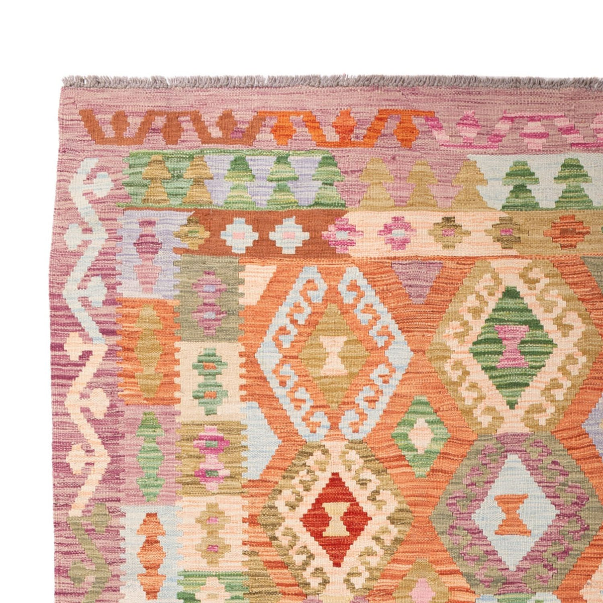 Kelim Teppich - Splash - 304 x 205 cm - mehrfarbig