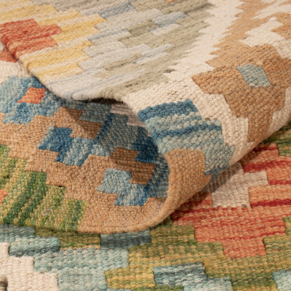 Kelim Teppich - Splash - 299 x 206 cm - mehrfarbig