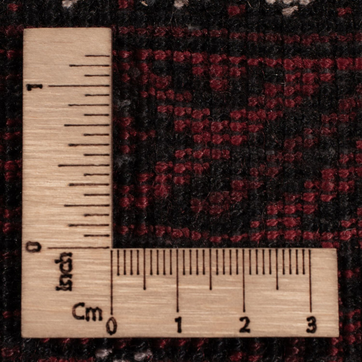 Belutsch Teppich - 190 x 111 cm - dunkelrot