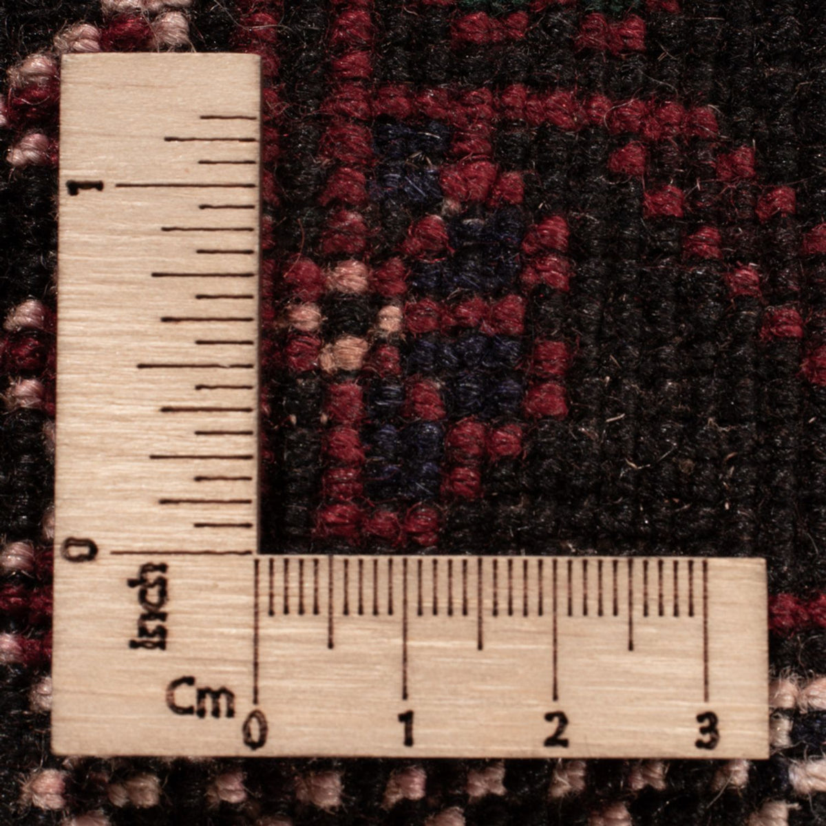 Belutsch Teppich - 192 x 127 cm - dunkelrot