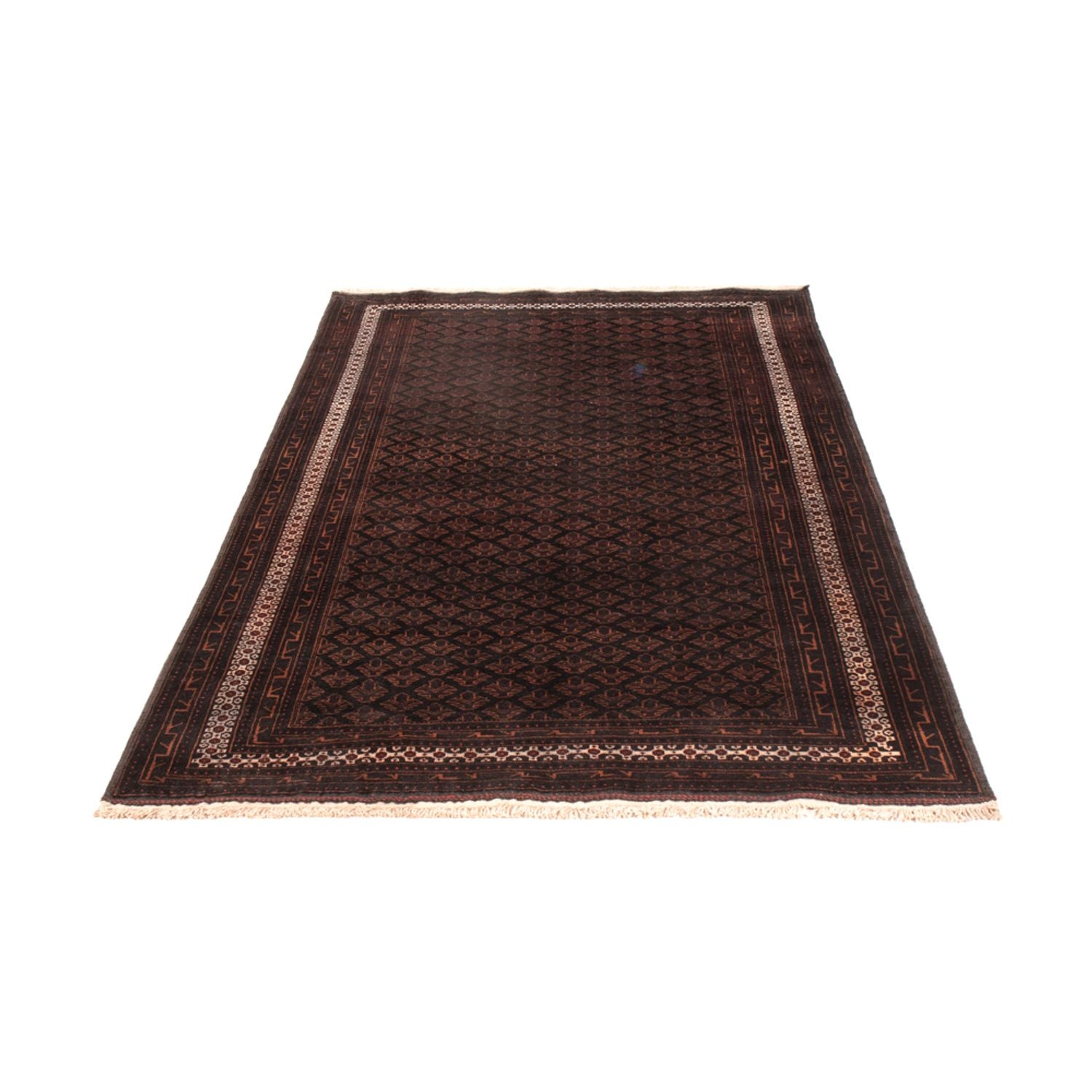 Läufer Belutsch - 236 x 122 cm - dunkelbraun