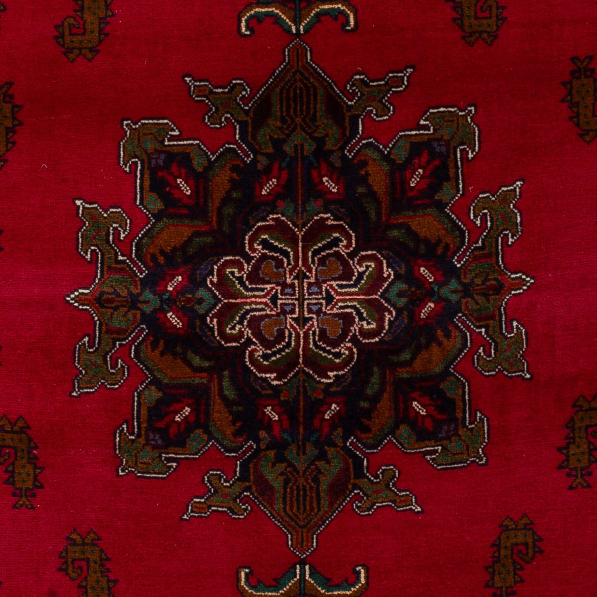 Belutsch Teppich - 201 x 123 cm - rot