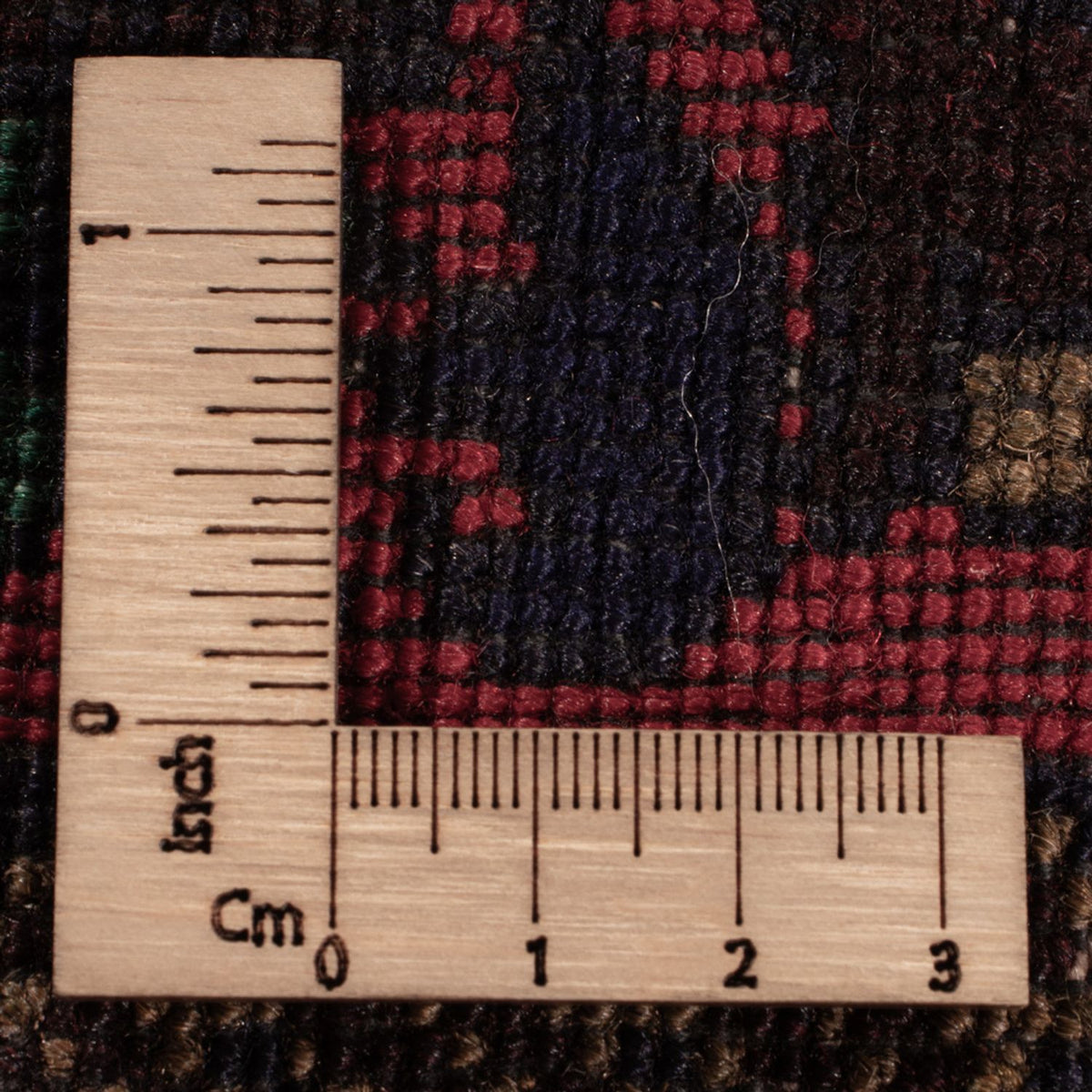 Belutsch Teppich - 201 x 123 cm - rot