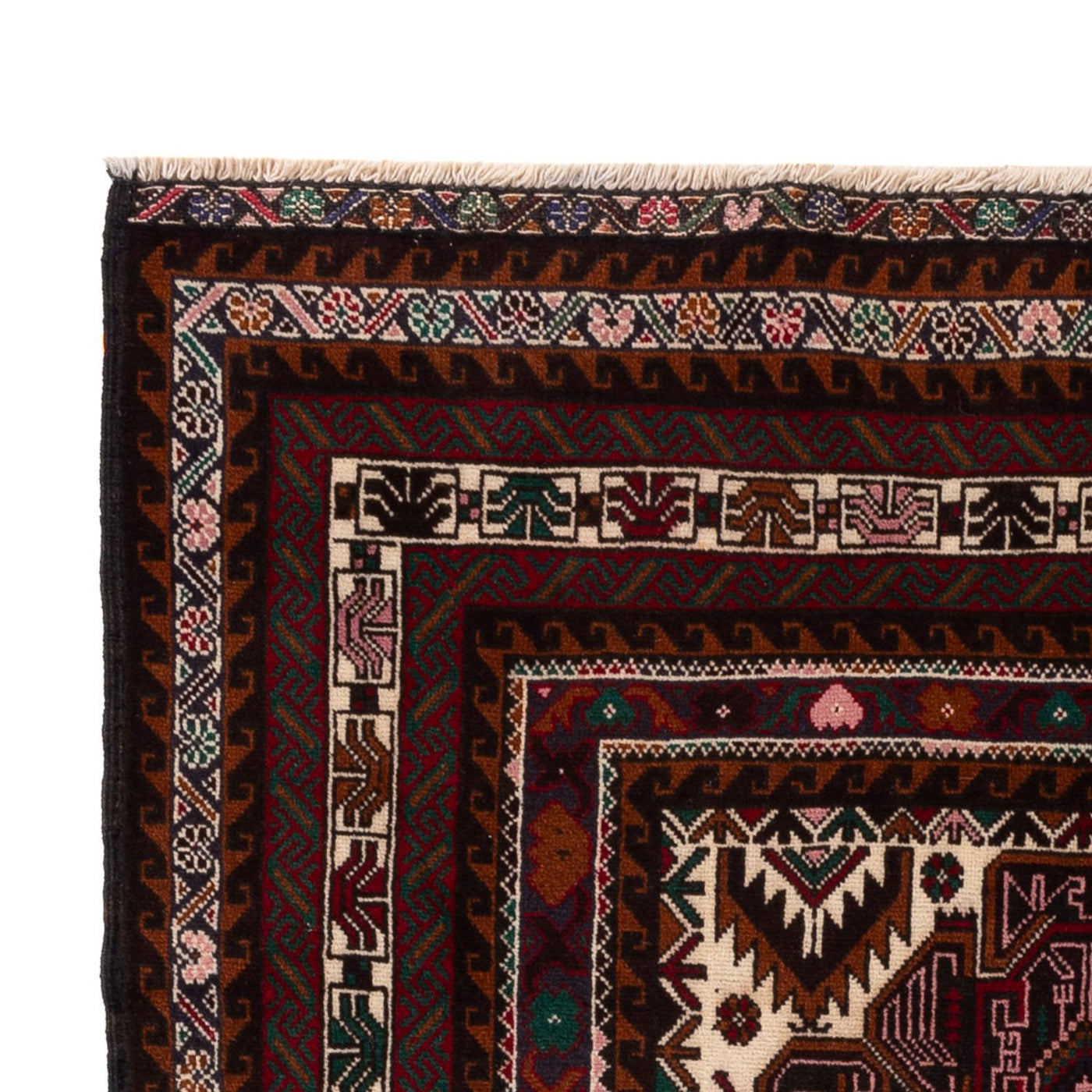 Belutsch Teppich - 199 x 115 cm - dunkelbeige