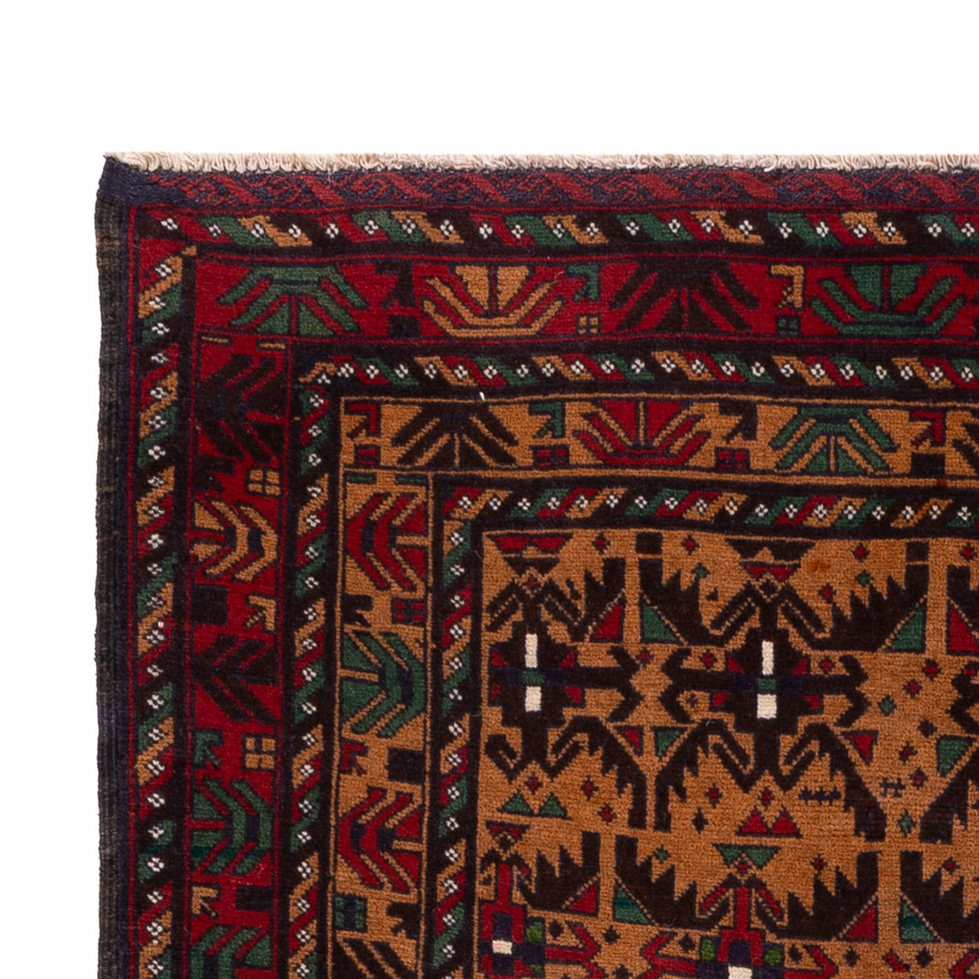 Belutsch Teppich - 184 x 105 cm - rost