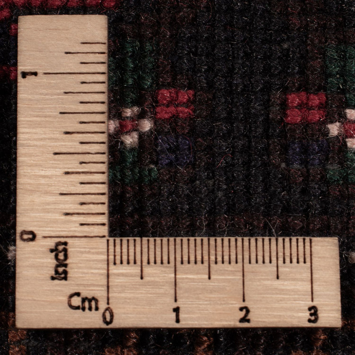 Belutsch Teppich - 195 x 117 cm - dunkelrot