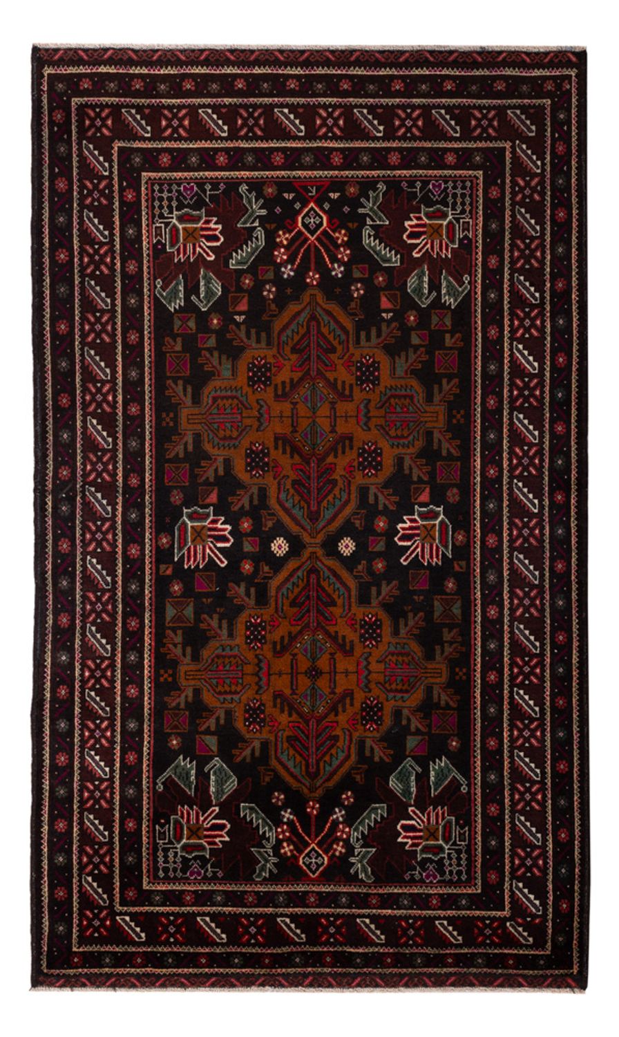 Läufer Belutsch - 201 x 114 cm - dunkelrot