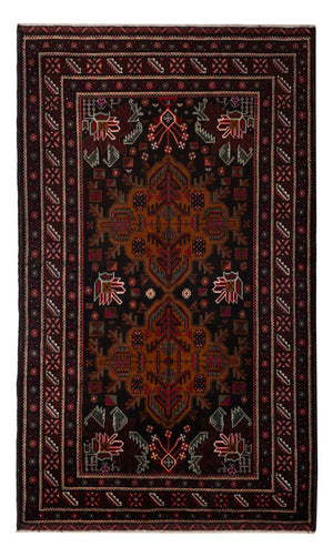 Läufer Belutsch - 201 x 114 cm - dunkelrot