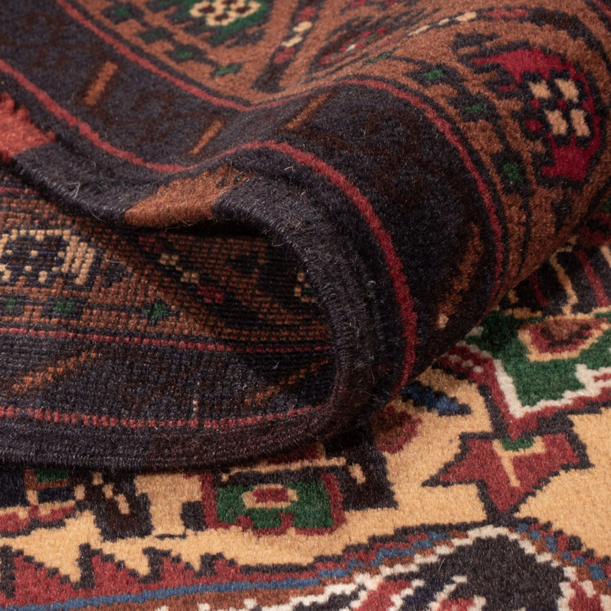 Belutsch Teppich - 195 x 120 cm - mehrfarbig