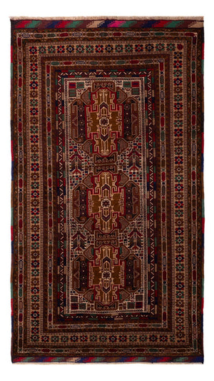 Läufer Belutsch - 204 x 110 cm - dunkelbeige